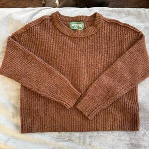 🍂 American Eagle Chunky Ribbed Knit Sweater – Women’s Small